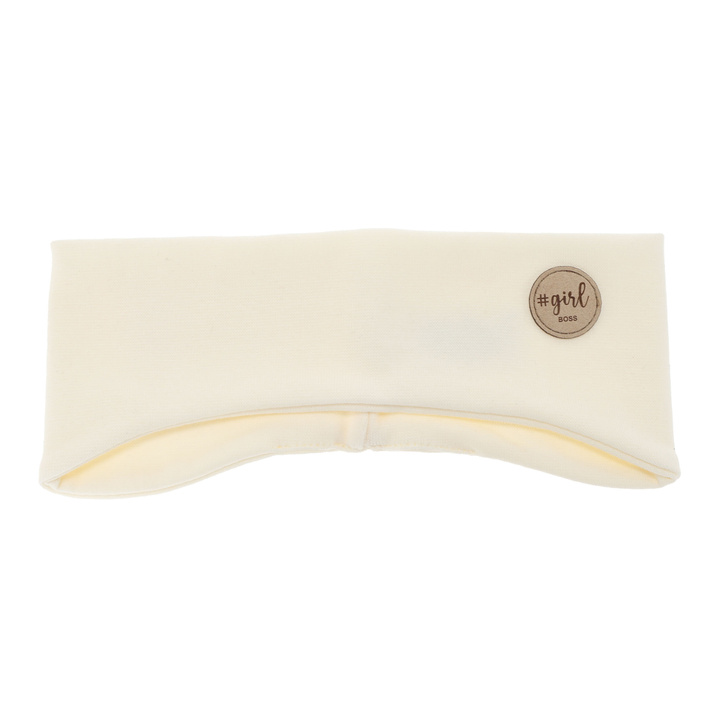 Cream Maranta autumn, spring headband for girl