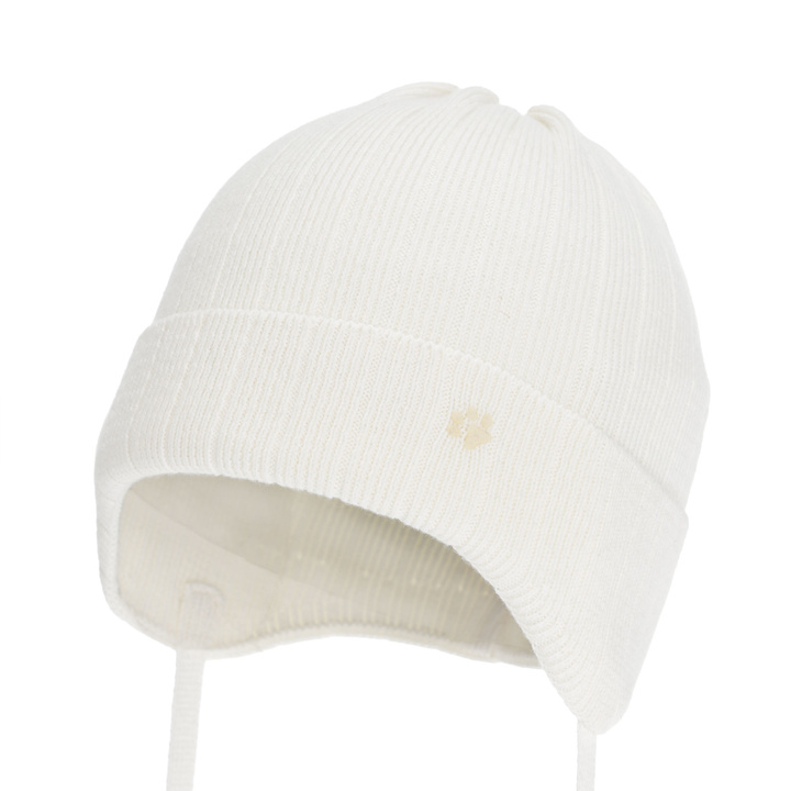 Boy's spring/ autumn hat, cream, 100% cotton, Banff