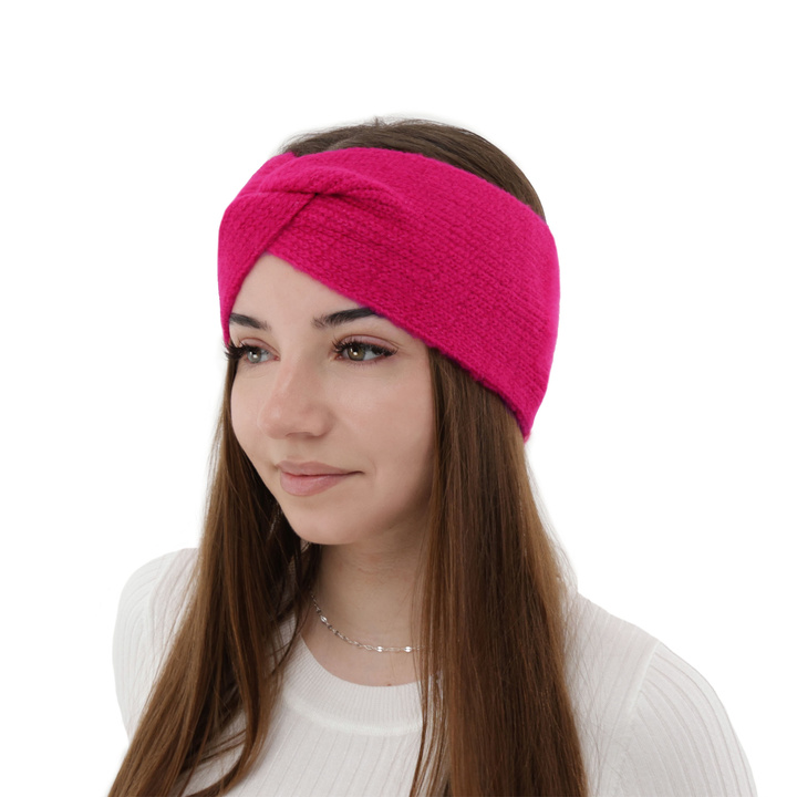 Woman's winter headband pink Florence
