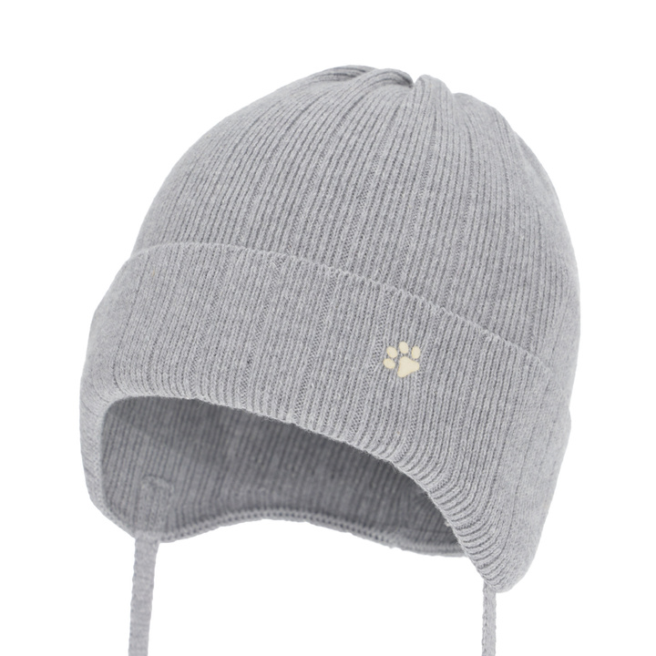 Boy's spring/autumn hat, gray, 100% cotton, Banff
