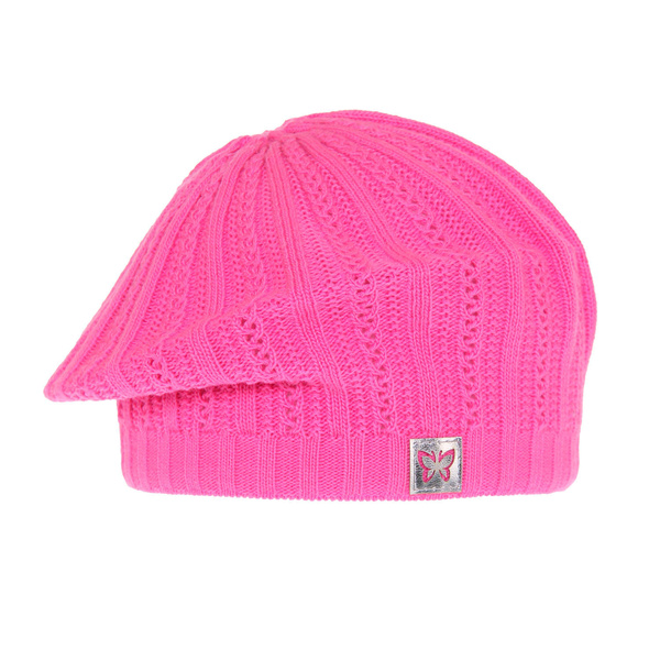 Girl's spring/ autumn beret pink Luina