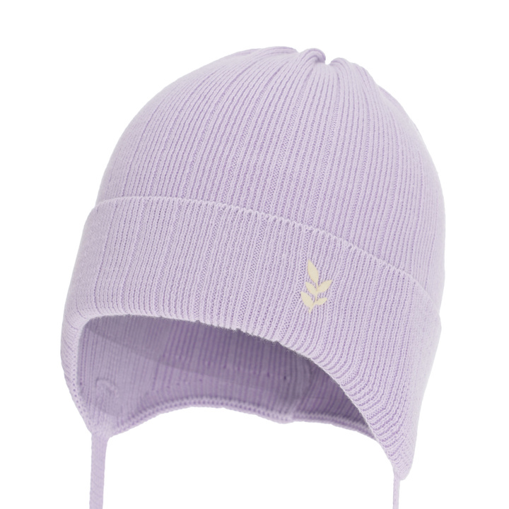 Girl's spring/autumn hat, purple, 100% cotton, Zanetta