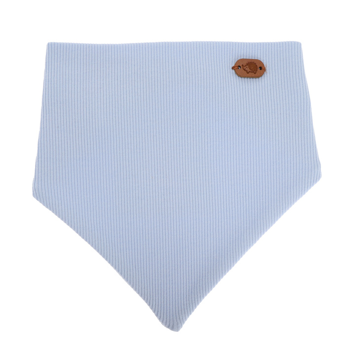 Boy's autumn, spring shawl, light blue, cotton, Lucent