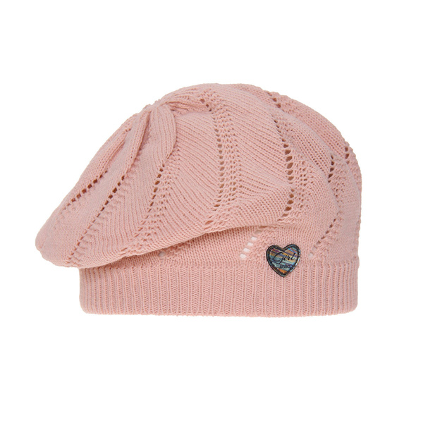 Girl's spring/ autumn beret pink Hilda