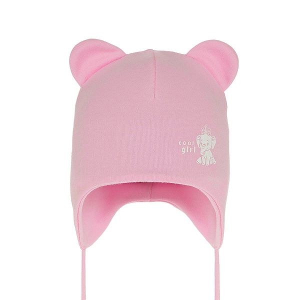 Girl's spring/ autumn hat pink Delia