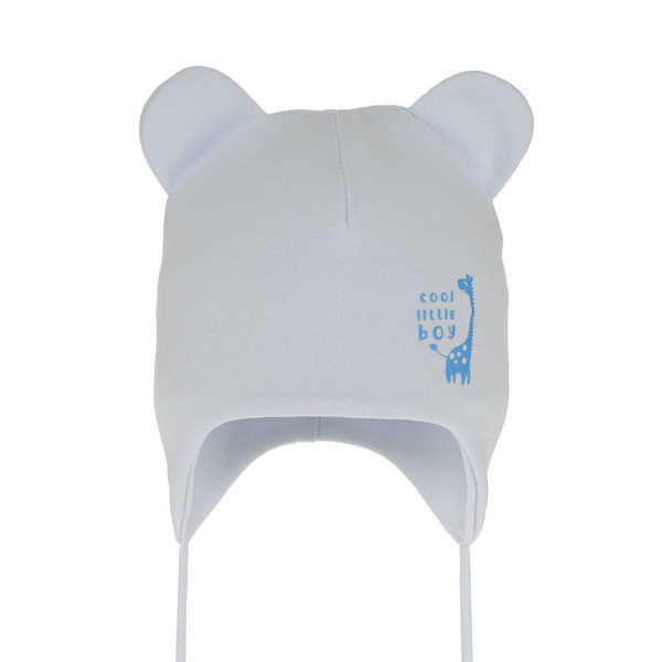 Boy's spring/ autumn hat light blue Figo