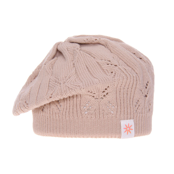 Girl's spring/ autumn beret beige Marcela