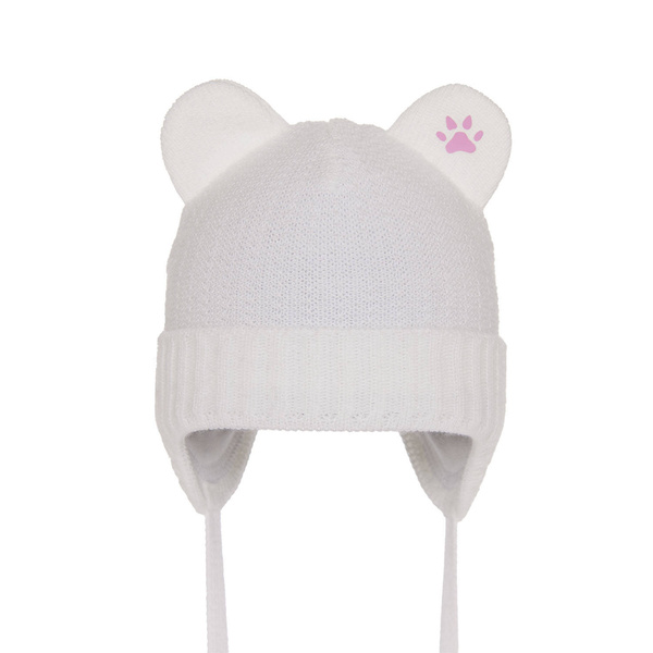 Girl's spring/ autumn hat white Nicol