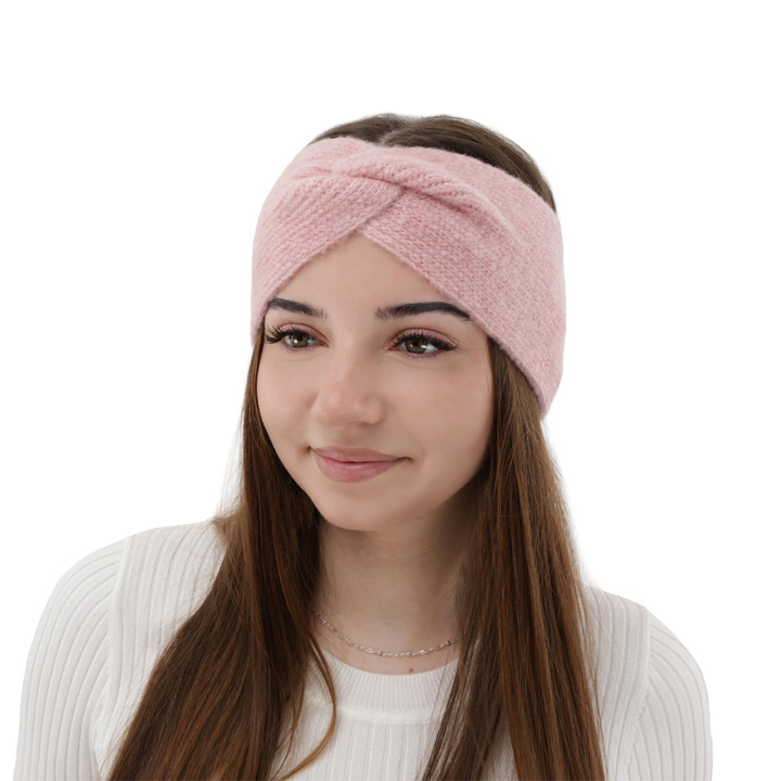 Woman's winter headband pink Florence