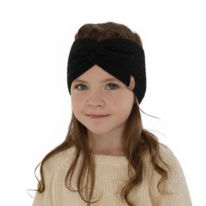 Girl's spring/ autumn headband black Goja