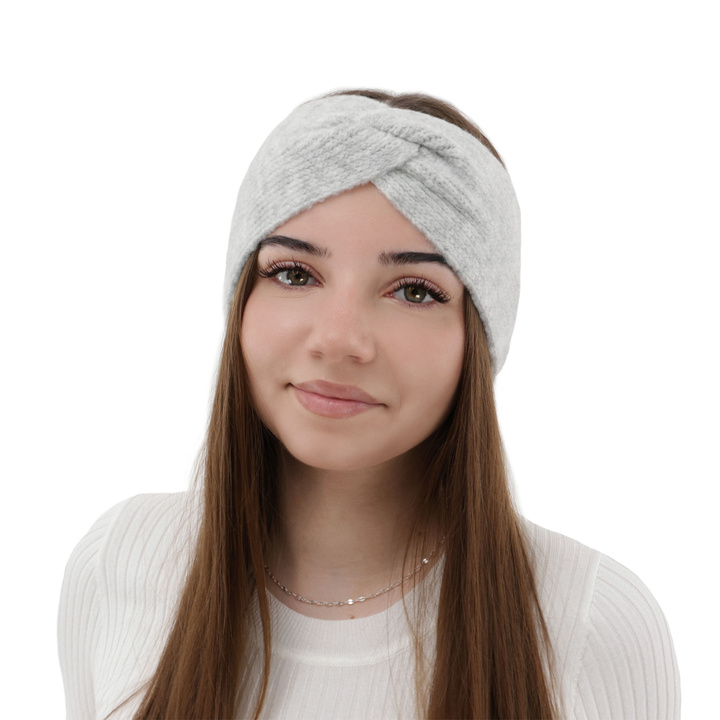 Woman's winter headband grey Florence