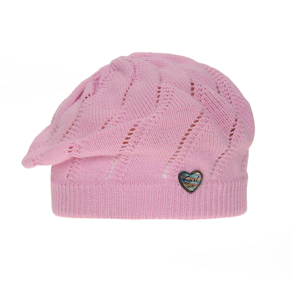 Girl's spring/ autumn beret pink Hilda