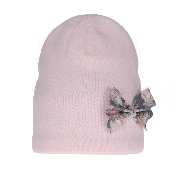 Girl's winter/ autumn hat pink Kleo