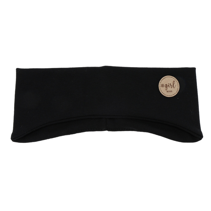 Girl's spring/autumn headband, black Maranta