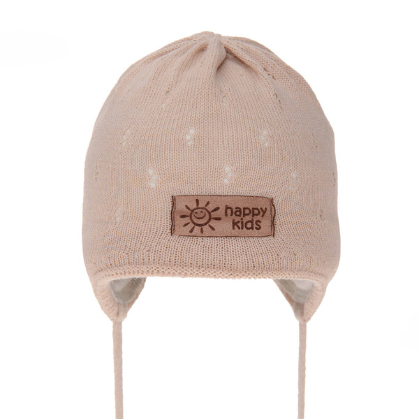 Boy's spring/ autumn hat beige Bobi