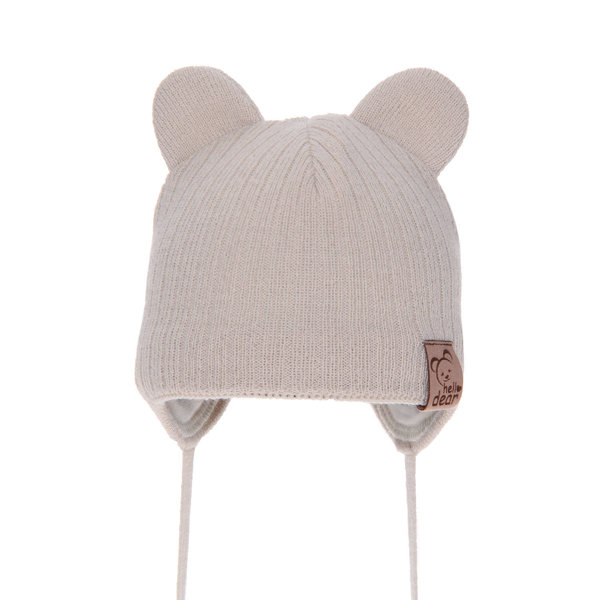 Boy's spring/ autumn hat beige Gomit