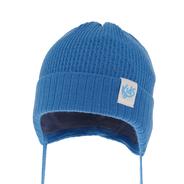 Boy's spring/ autumn hat blue Galvani