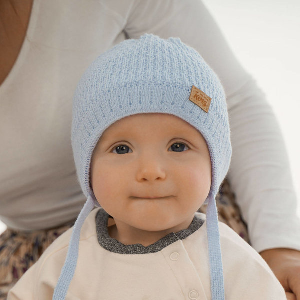 Boy's spring/ autumn hat blue King