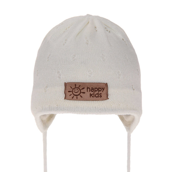 Boy's spring/ autumn hat ecru Bobi