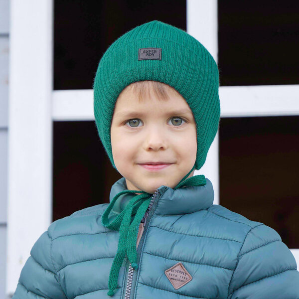 Boy's spring/ autumn hat green Tofil