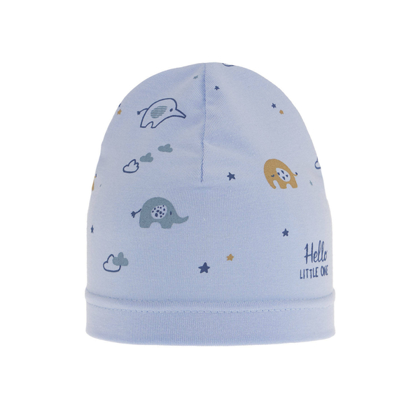 Boy's spring/ autumn hat light blue Afil