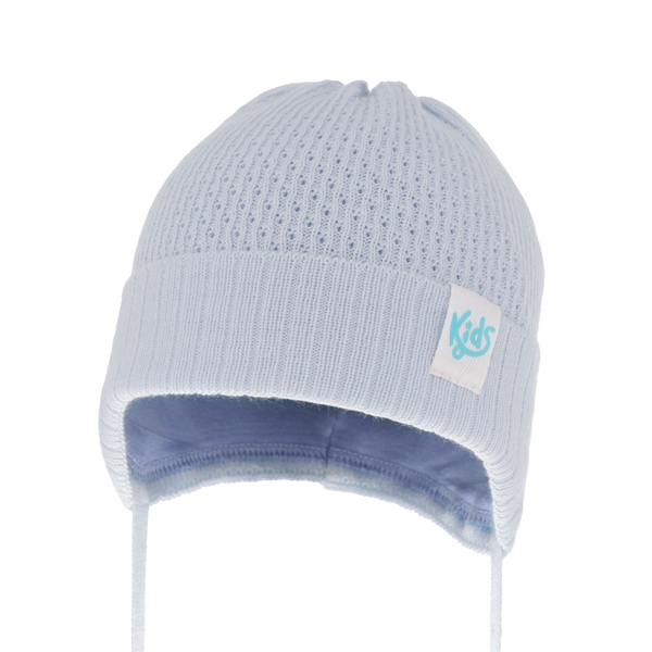 Boy's spring/ autumn hat light blue Galvani