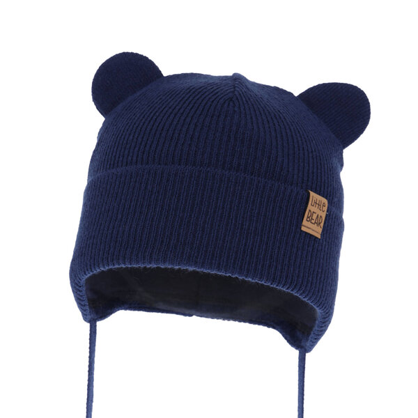 Boy's spring/ autumn hat navy blue Nikifor