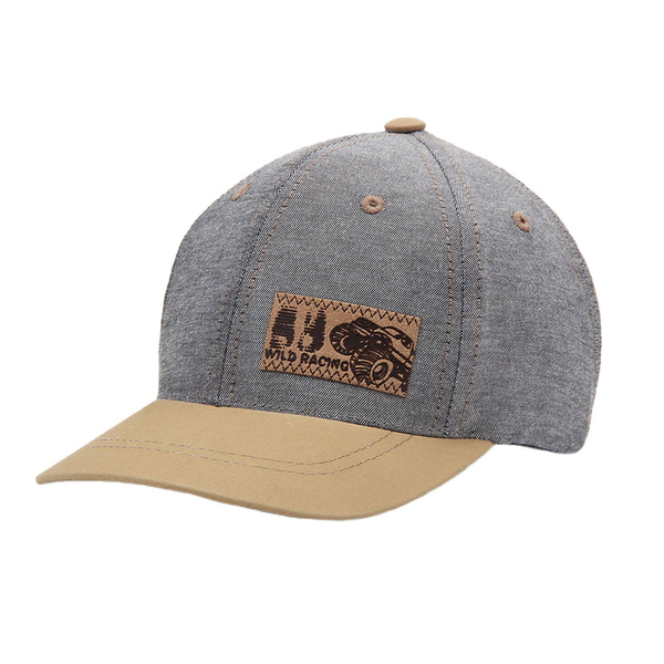 Boy's summer cap light grey Leo