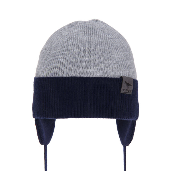 Boy's winter/ autumn hat navy blue Pegaz