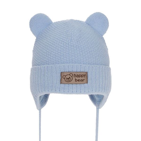 Boy's winter hat light blue Tommy