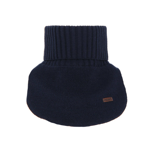 Boy's winter tube scarf navy blue Gobi