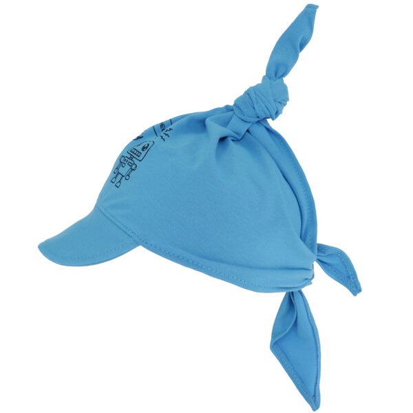 Cotton summer sun cap for boy blue Robik