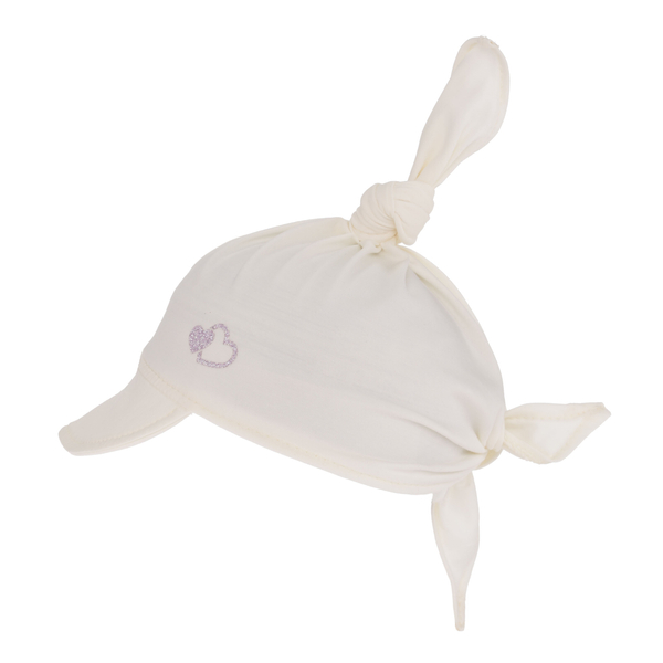 Cotton summer sun cap for girl ecru Irene	