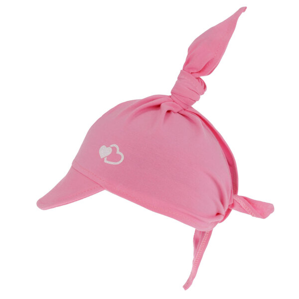 Cotton summer sun cap for girl pink Irene	