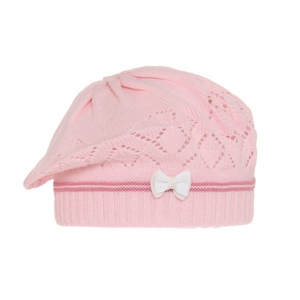 Girl's spring/ autumn beret pink Bibi