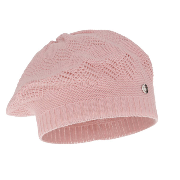 Girl's spring/ autumn beret pink Filadelfia