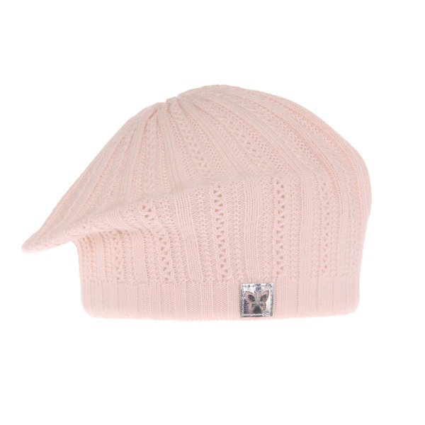 Girl's spring/ autumn beret pink Luina