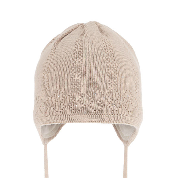 Girl's spring/ autumn hat beige Antila