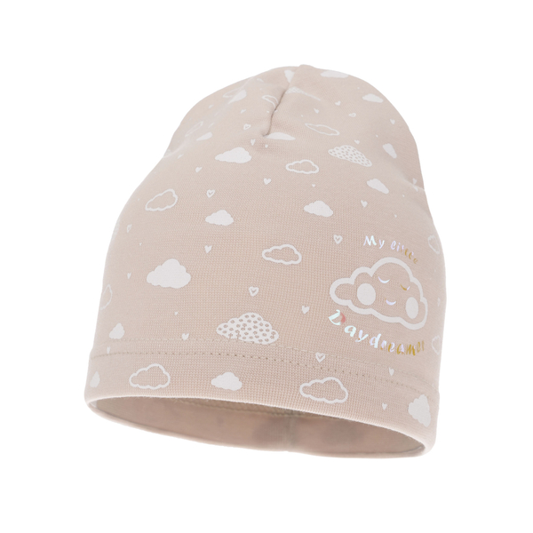 Girl's spring/ autumn hat beige Klaudyna