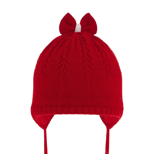 Girl's spring/ autumn hat red Ginara