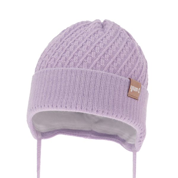 Girl's spring/ autumn hat violet with ears Dafia