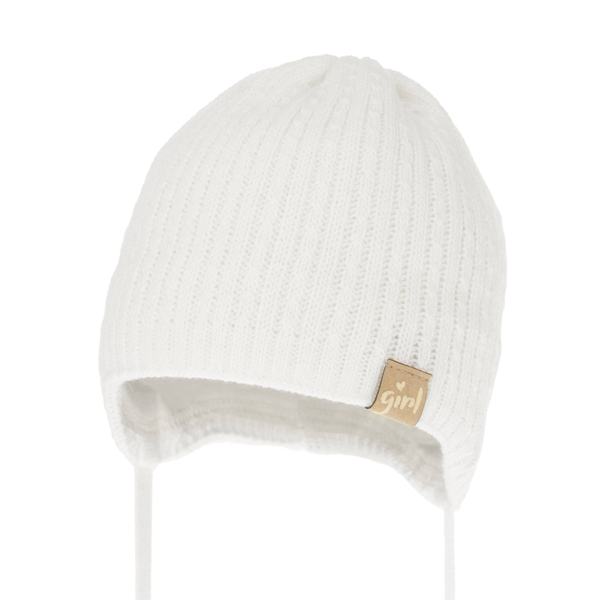 Girl's spring/ autumn hat white Cheri