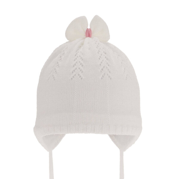 Girl's spring/ autumn hat white Ginara