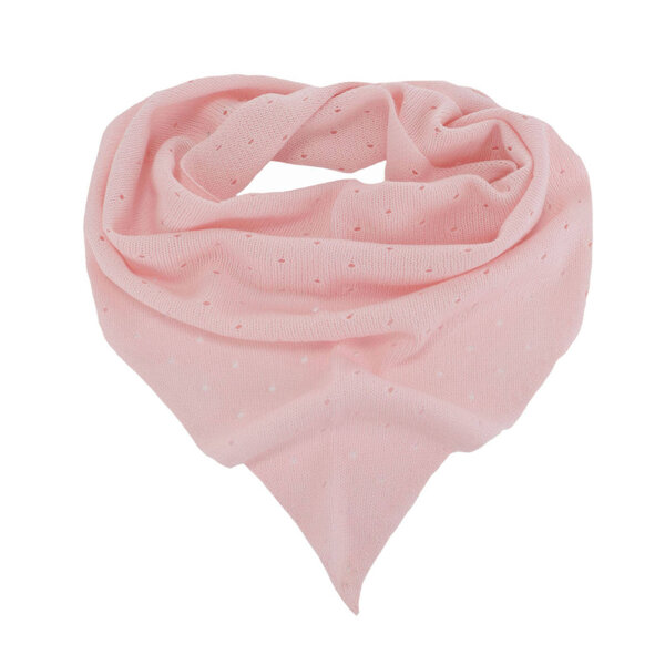 Girl's spring/ autumn shawl pink Fiorella