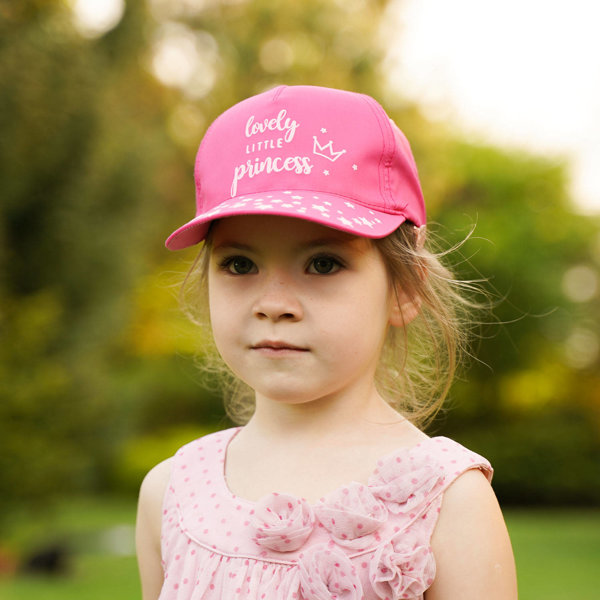 Girl's summer cap pink Olivia