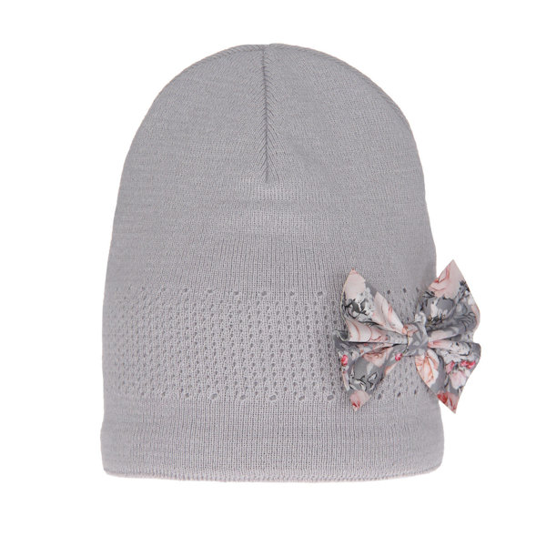 Girl's winter/ autumn hat grey Kleo