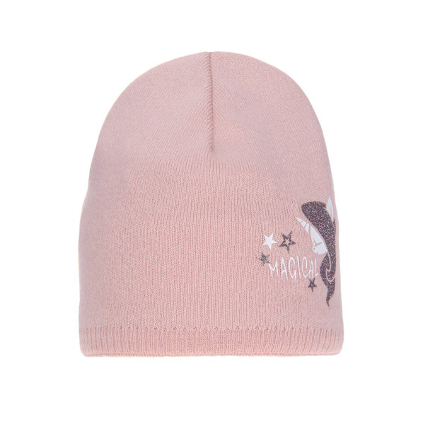 Girl's winter/ autumn hat pink Magical