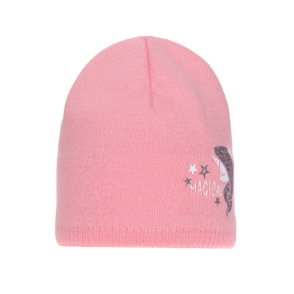 Girl's winter/ autumn hat pink Magical