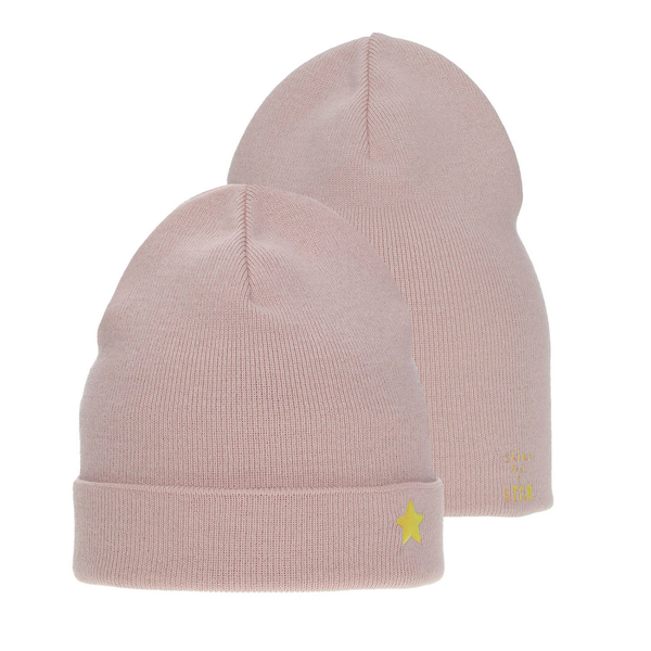 Girl's winter hat pink Estrela