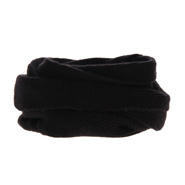 Girl's winter tube scarf black Izera